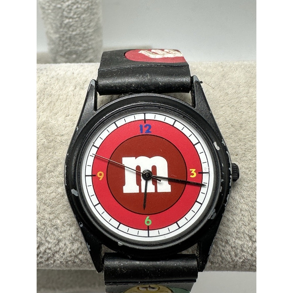 M&M 1998‎ Rare Watch New Battery 32MM 7.75" S4